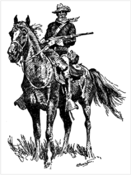 Old_Bill_Cavalry_Mascot_Poster