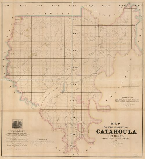 Catahoula Map